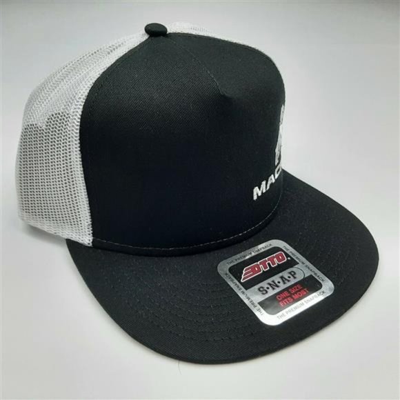 MACK Trucks Bulldog Cap Flat Bill Embroidered Offset Logo American Embroider Hat